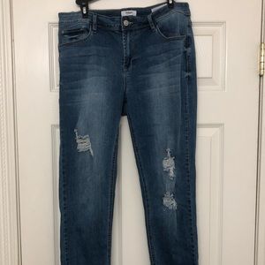 Kensie ripped jeans!